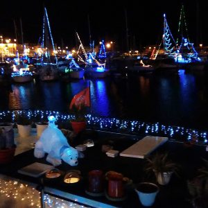 Ramsgate Harbour christmas lights