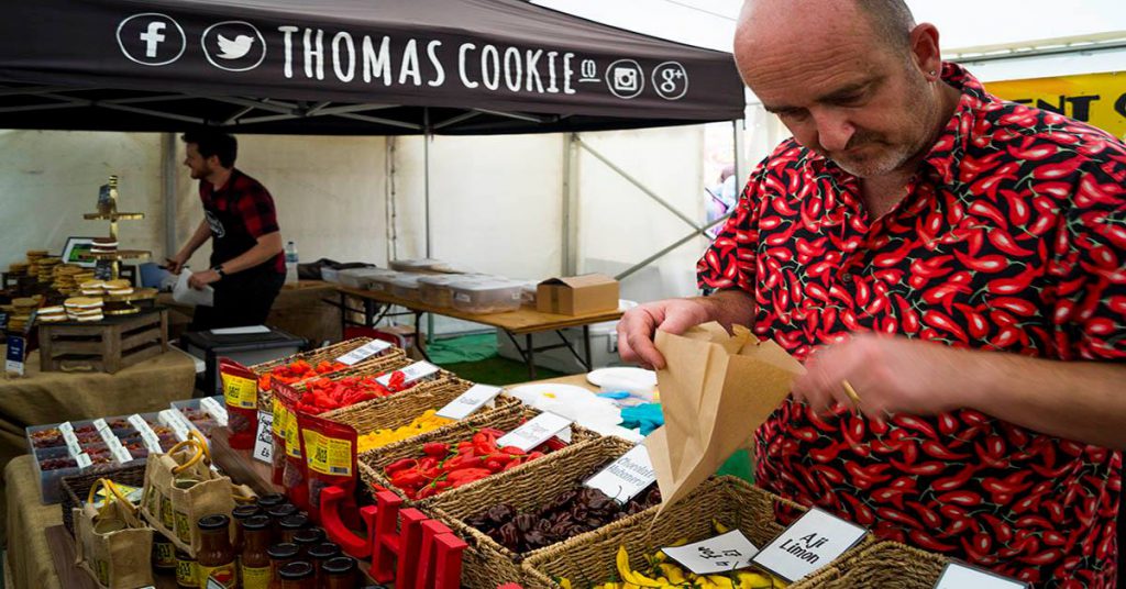 Chilli Stall at Broadstairs Food festival